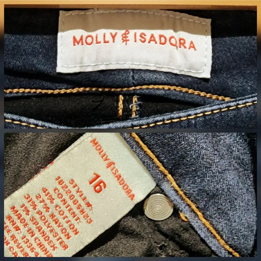 Molly & Isadora Skinny Ankle Jeans